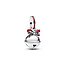 Pandora PANDORA 794246C01 Holiday bell sterling silver dangle with red enamel