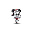 Pandora PANDORA DISNEY 794218C01 Minnie Mouse sterling silver charm with glittery black and red enamel