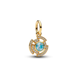PANDORA MARVEL 764216C01 Iron Man 14k gold-plated dangle