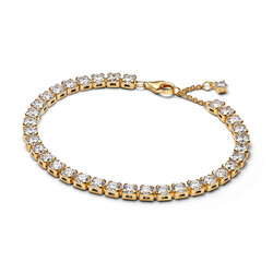 PANDORA SHINE 563539C01 14k gold-plated tennis bracelet
