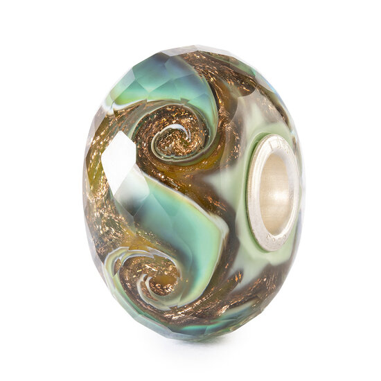 Trollbeads TROLLBEADS TGLBE-30179 Glasbedel: Maanlichtnevel (Special Edition)