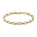 Blush BLUSH 2263YGO 14krt geelgouden schakelarmband, navetteschakels, 19 cm