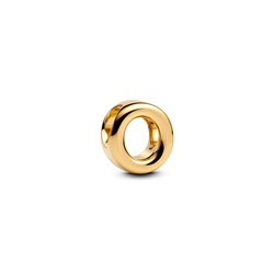 PANDORA SHINE 763961C00 14k gold-plated Letter O