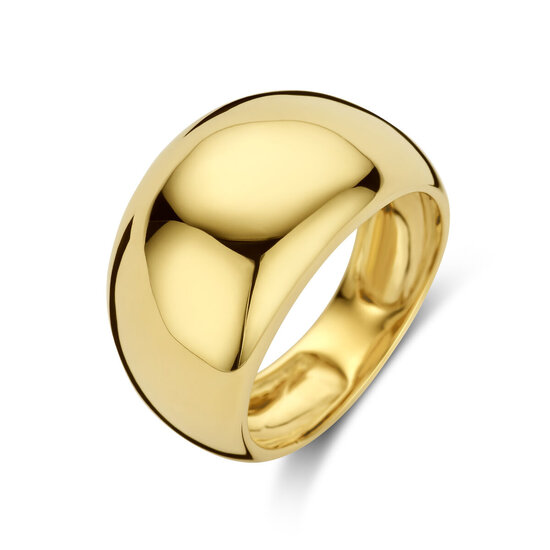 Collectie Milikan Collectie Milikan 14 Karaat Geelgouden Balloon ring 12mm  in MT 57