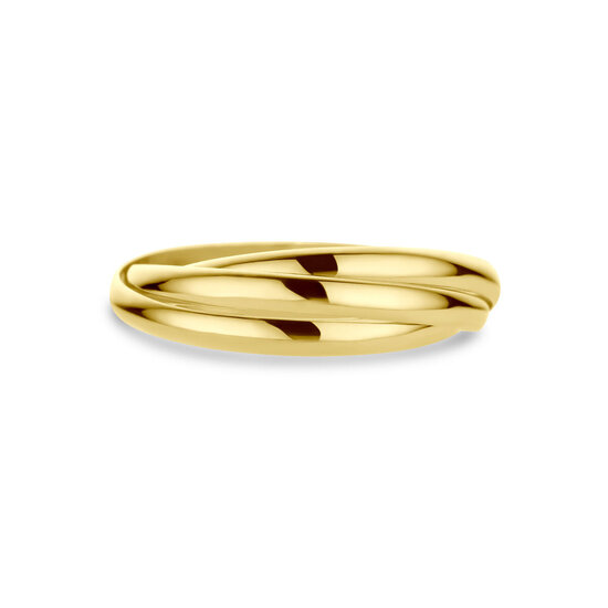 Collectie Milikan Collectie Milikan 14 Karaat Geelgouden Trinity ring, 5.5m br. MT55