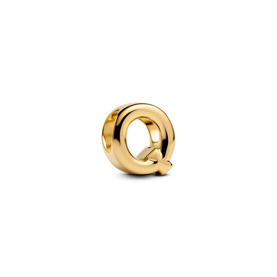 Pandora PANDORA SHINE 763963C00 Letter Q 14k gold-plated charm
