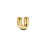 Pandora PANDORA SHINE 763967C00 Letter U 14k gold-plated charm