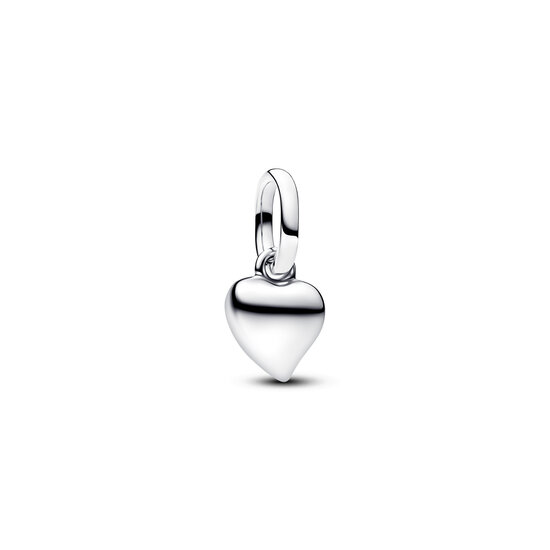 Pandora PANDORA 793691C00 Asymmetric heart sterling silver mini dangle