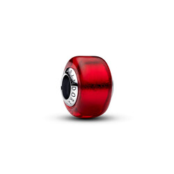 PANDORA 794425C00 Sterling silver glass red charm