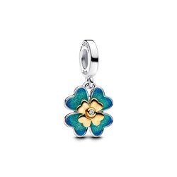 PANDORA 763624C01 Spinnable clover sterling silver dangle