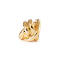 Trollbeads TROLLBEADS TGPBE-30003 Zilver vergulde bedel: Geluksknoop