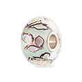 Trollbeads TROLLBEADS TGLBE-30190 Glasbedel: Zwijgend blad