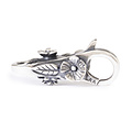 Trollbeads TROLLBEADS TAGLO-00141 Zilveren sluiting: Pad van bloemblaadjes