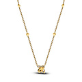 Pandora PANDORA SHINE 364560C01 Bee 14k gold-plated collier with vibrant yellow zirconia