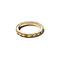 Pandora PANDORA SHINE 163885C00 Rippled 14k gold-plated ring