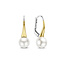 Ti Sento Milano TI SENTO MILANO 78062YP zilver gerhodineerde zilver verguld oorhangers met pareltje
