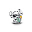 Pandora PANDORA DISNEY 794554C01 Stitch sterling silver charm with green Murano glass and enamel