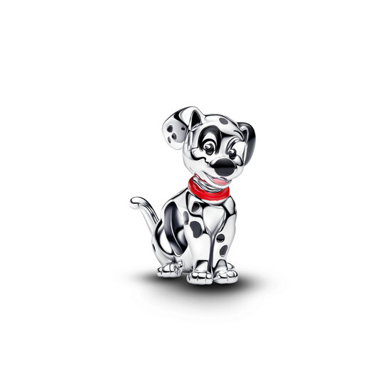 Pandora PANDORA DISNEY 794469C01 Patch sterling silver charm with red, pink and black enamel