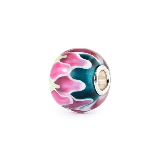 Trollbeads TROLLBEADS TGLBE-30192 glasbedel: Moeders lelie (Special Edition)