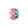 Trollbeads TROLLBEADS TGLBE-30192 glasbedel: Moeders lelie (Special Edition)