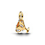 Pandora PANDORA SHINE 764715C01 Engravable trophy sterling silver and 14k gold-plated double dangle