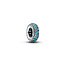 Pandora PANDORA 791359C01 Abstract sterling silver spacer with icy blue crystal