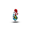 Pandora PANDORA DISNEY 794644C01 Moana Heihei sterling silver charm with white and black Murano glass