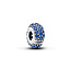 Pandora PANDORA 794700C01 Sterling silver clip with royal blue crystal and silicone grip