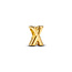 Pandora PANDORA SHINE 763970C00 Letter X 14k gold-plated charm