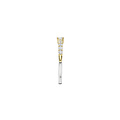 Ti Sento Milano TI SENTO MILANO 12429ZY Zilver gerhodineerde ring met verguld, 11x zirconia