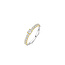 Ti Sento Milano TI SENTO MILANO 12429ZY Zilver gerhodineerde ring met verguld, 11x zirconia