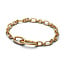 Pandora PANDORA 564678C00 14k gold-plated oval link bracelet, 20.5 cm