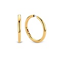 Ti Sento Milano TI SENTO MILANO 7782SY Zilver vergulde ronde klapcreolen, 30 mm