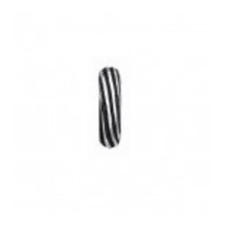 PRE-OWNED PANDORA 790102C zilveren spacer met strepen