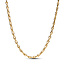 Pandora PANDORA SHINE 363052C00 Figure of 8 chain link 14k gold-plated necklace, 50 cm
