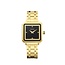 Balmain Watches BALMAIN B47303366 Eirini square 26 mm, staal doublé, vierkant, zwarte wijzerplaat, saffier glas, 5Atm