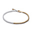 Pandora PANDORA Shine 564820C01 Sterling silver and 14k gold-plated bracelet with clear cubic zirconia