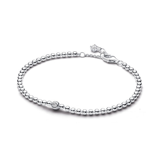 Pandora PANDORA 594822C01 Sterling silver bracelet with clear cubic zirconia