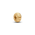Pandora PANDORA Shine 764771C00 14k gold-plated diamond pointed mini clip with silicone grip