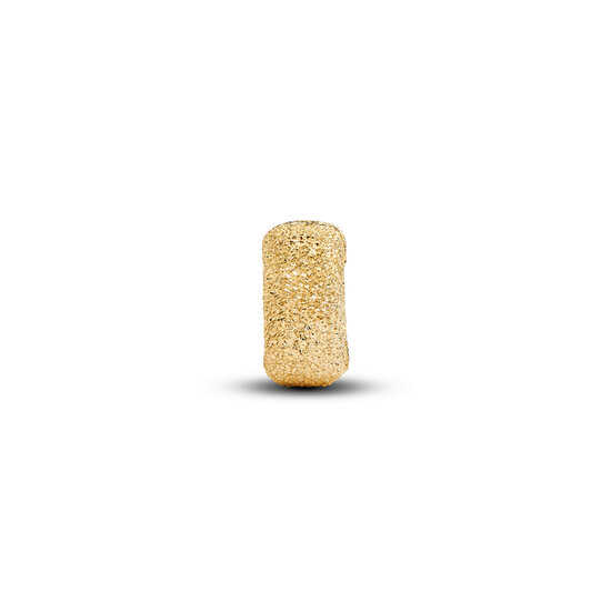 Pandora PANDORA Shine 764771C00 14k gold-plated diamond pointed mini clip with silicone grip