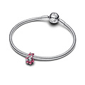 Pandora PANDORA 794740C01 Disney Lotso sterling silver charm with scent pink and black enamel