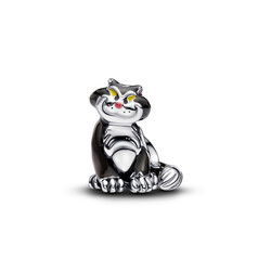 PANDORA 794741C01 Disney Lucifer sterling silver charm