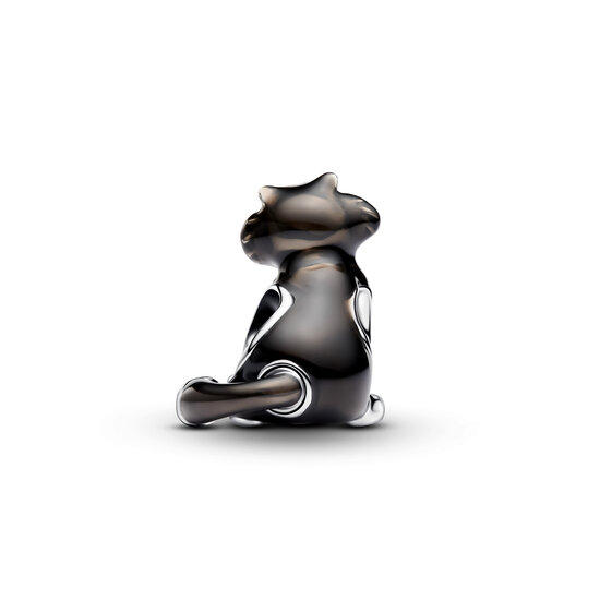 Pandora PANDORA 794741C01 Disney Lucifer sterling silver charm with black, yellow and pink enamel