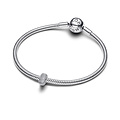Pandora PANDORA 794771C00 Sterling silver diamond pointed mini clip with silicone grip