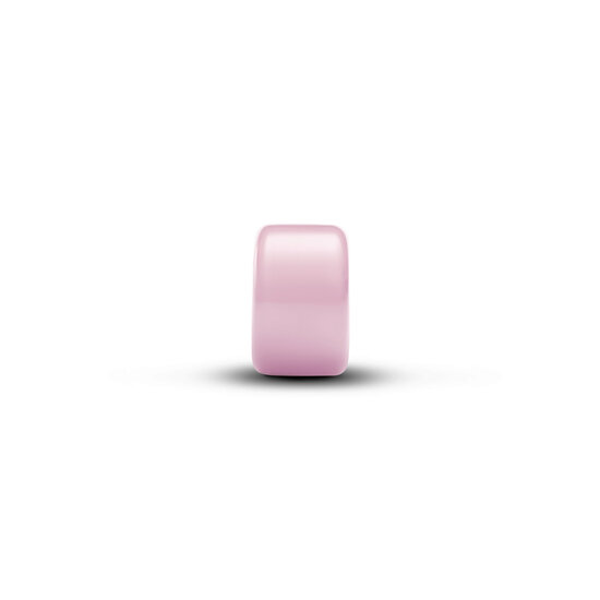 Pandora PANDORA 794773C05 Sterling silver mini charm with pink Murano glass