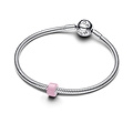 Pandora PANDORA 794773C05 Sterling silver mini charm with pink Murano glass