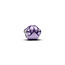 Pandora PANDORA 794782C01 Paw sterling silver mini charm with purple enamel