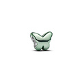Pandora PANDORA 794783C01 Butterfly sterling silver mini charm with green enamel