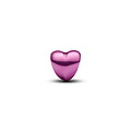 Pandora PANDORA 794785C01 Heart sterling silver mini charm with pink enamel