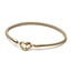 Pandora PANDORA SHINE 562731C00 Studded chain 14k gold-plated bracelet with heart clasp